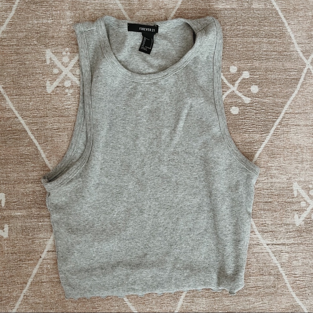 Ribbed Crop Top